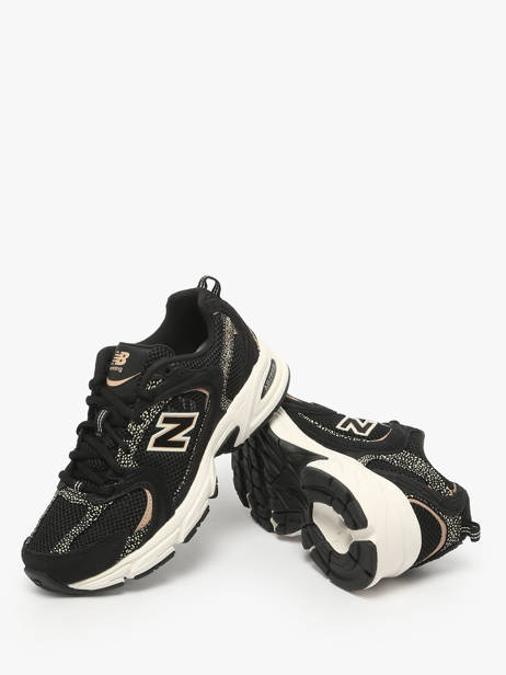 Sneakers Uit Leder New balance Zwart boy U530CRB ander zicht 2